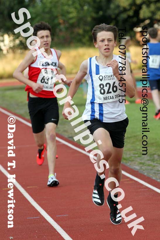 800 metres, 2021 North East Grand Prix 6, Monkton, Wednesday, August 4th. Photo: David T. Hewitson/Sports for All Pics